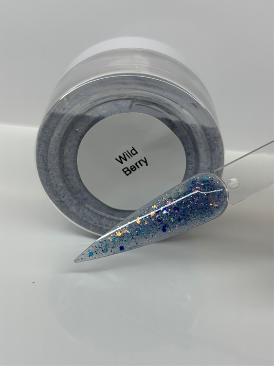 Wild berry glitter