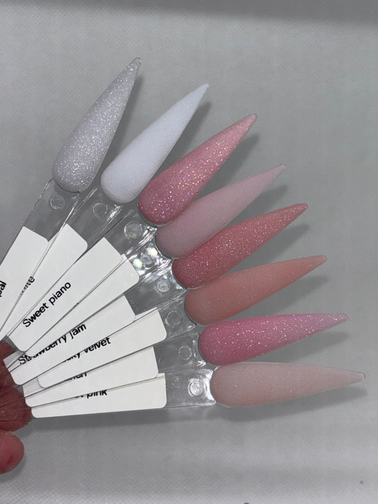 Solid and glitter collection