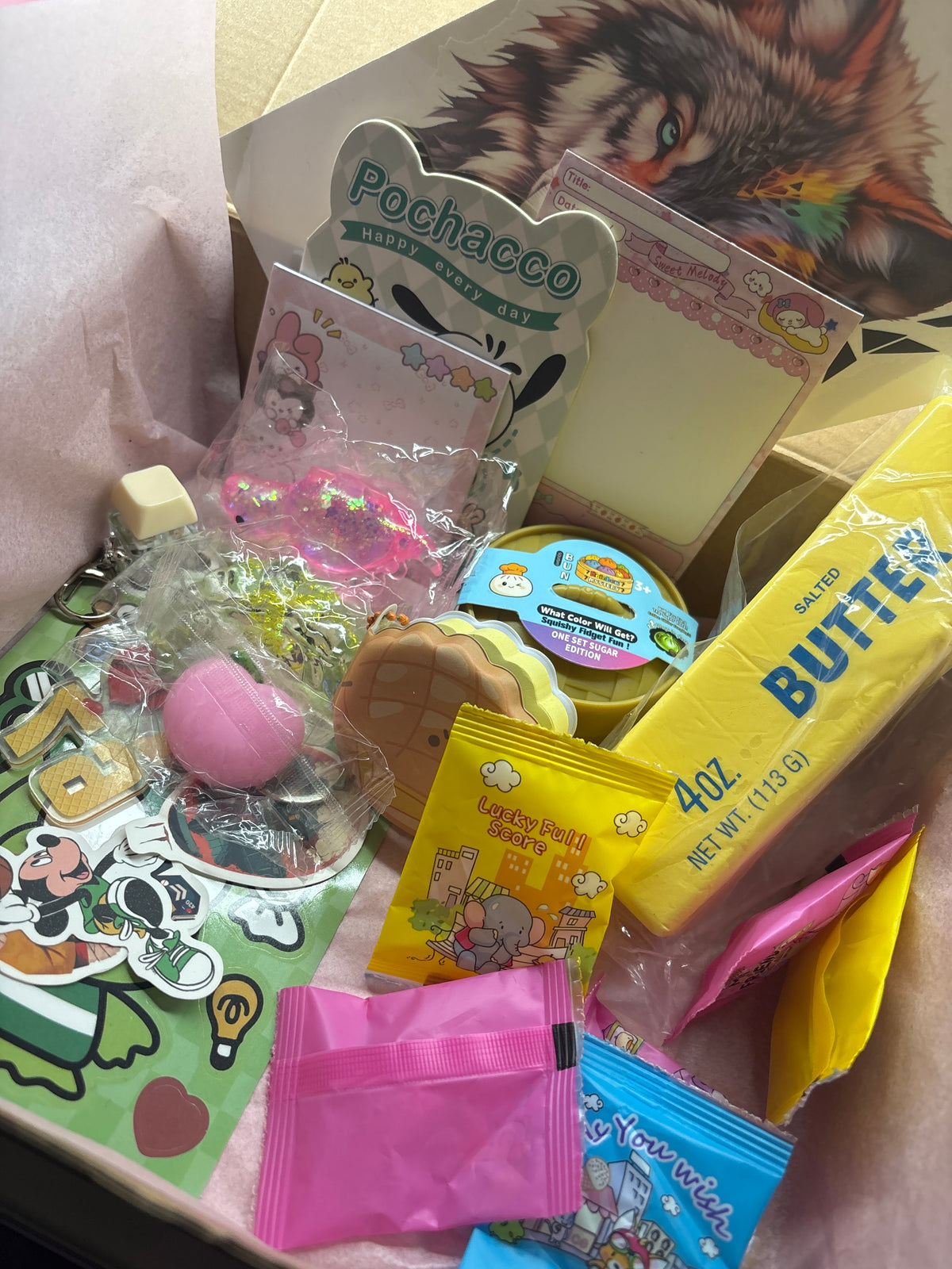 Mystery squishes box
