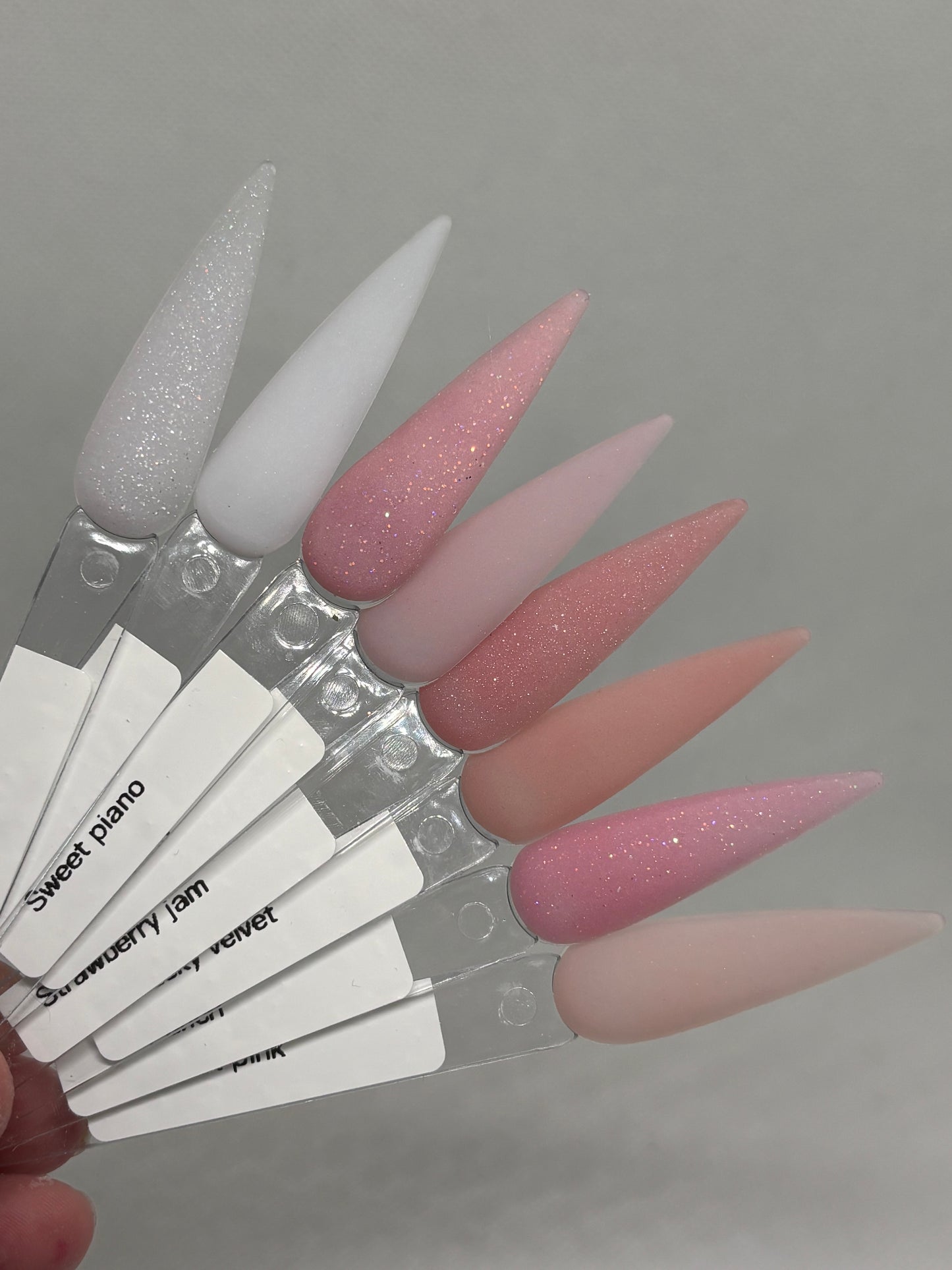 Solid and glitter collection