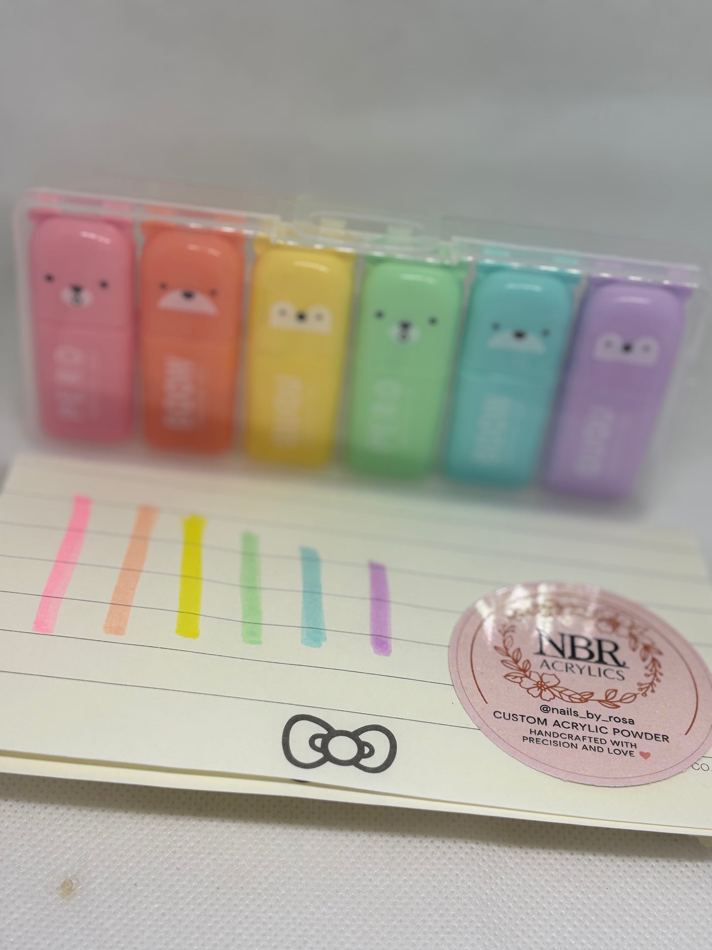 Bears highlighters