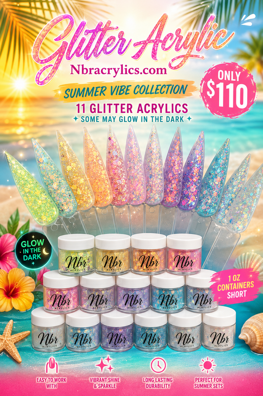 Summer vibe glitters