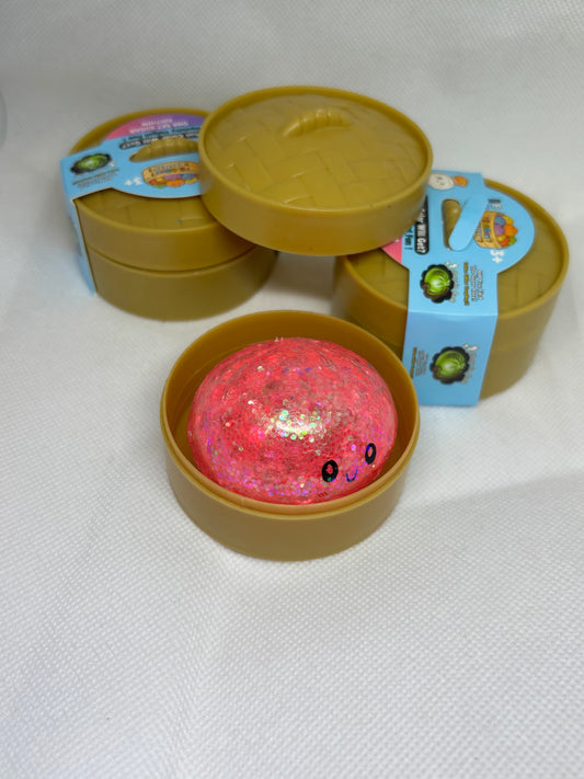 Glow in the dark Mystery glitter dumplings