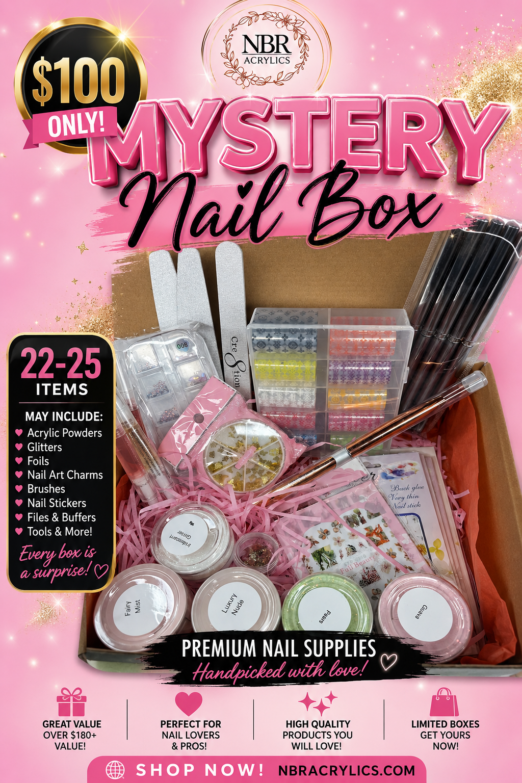 Mystery nail box