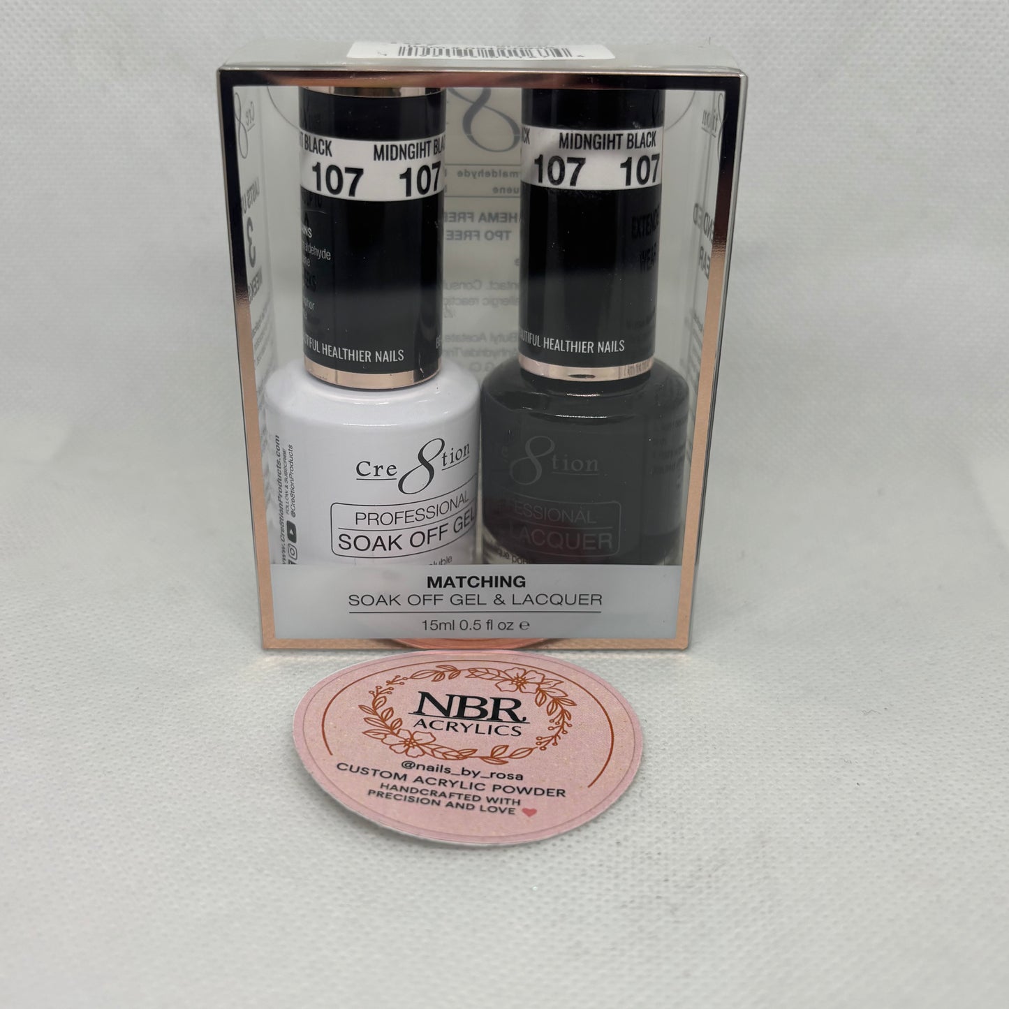 midnight black gel duo